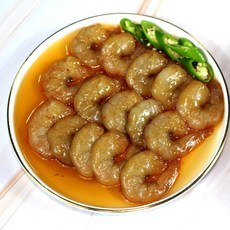 [셰프장] 짜지않은 순살 간장 새우장 250g/500g (26미 내외) 쉐프장, 250g(14미 내외), 단짠, 1개, 250g