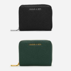 [찰스앤키스] 베이직 스퀘어 지갑 CK6-10770255 CHARLES & KEITH 여성지갑 싱가포르 발송