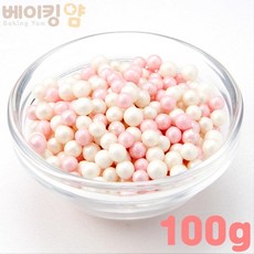 스프링클 드라제펄스 핑크 100g, 1개