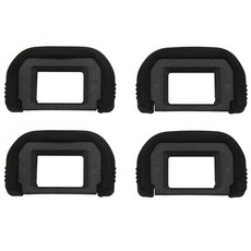 2X 카메라 아이컵 아이피스 캐논 Ef 교체 뷰 파인더 보호기 Eos 350D 400D 450D 500D 550D 600D 용, 한개옵션0, 1개
