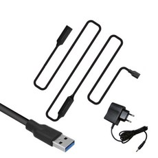  USB3.0 리피터 장거리 증폭 유전원 거리연장 케이블 20M 
