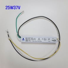 25W 36V 37V 1채널 LED 엘이디 컨버터 안정기 NR-3730CC 3150A, 일반잭, 오른쪽(+), 1개