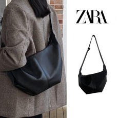  자라 크로와상 가방 크루아상백 블랙 보부상 범백 일상 데일리 여행가방 ZARA 크로스백  상품 이미지