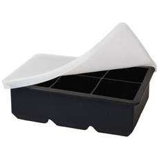 LifeShopping 冰塊模具 6格方形冰模, 冰塊尺寸: 4.5 X 4.5 公分, CAIM0005, 4.5 x 4.5cm, 1個