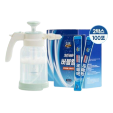 크린바바 한번에 싹 버블왕 100포(세정제) + 분무기 1개