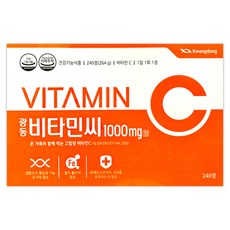 광동제약 비타민C 1000mg 8개월분, 240정, 1개