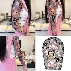 굿즈컴바인 귀여운 핑크키티 해나 스티커 2종류