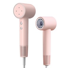 GAVRON 고속 헤어 드라이기 BLDC 모터 음이온 게어 초경량 338g 1600W, 핑크