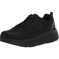 skechers 스케쳐스 여성용 릴렉스 핏 맥스 쿠셔닝 엘리트 Sr 밑창 헬스 케어 프로페셔널 슈즈 블랙. 273586