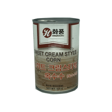 화풍 스위트 크림스타일 옥수수 425g, 1개