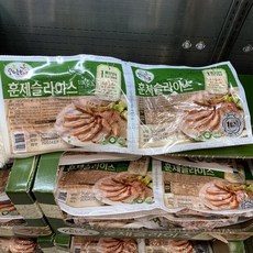 오리늘보 무항생제 훈제 슬라이스 500g x 2개입, 아이스팩 포장