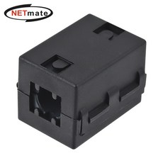 NETmate 고주파 차단 노이즈 필터(페라이트 코어) 직경3.5mm-19mm/EMC Core/탈착식 구조/다양한 케이블에 적용, 10mm(NM-NF100N)