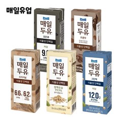 매일두유 오리지널(식이섬유) 190ml, 48개, 오리지널, 48개