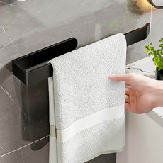 무타공수건걸이