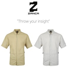 잔카 남성용 기능성 여름반팔셔츠 ZFCBUSH0065