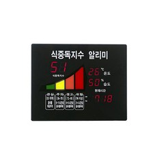 식중독지수알리미 이레그린 GS2014 학교 병원 질병감염예방