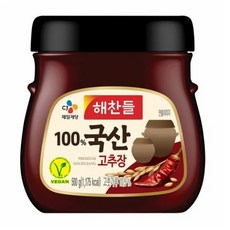 해찬들 100% 국산 고추장 500g