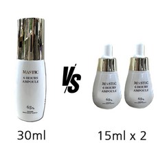 MASTINA 매스티나 매스틱 6 아워스 앰플 15ml 에센스/세럼, 2개 - 아워스