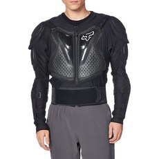 라이더 자켓 재킷 오토바이 모터사이클 Fox Racing 타이탄 스포츠 모토크로스 854470, Large_Black, 1개