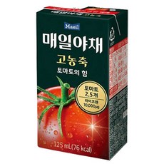 매일유업 고농축 토마토의 힘 125ml...