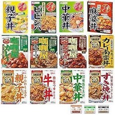 돈부리 덮밥 카레 12끼 모둠 세트, 1개
