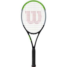 윌슨 Wilson Blade Team V7 테니스 라켓 101067, Black/Green/Grey, 4 3/8