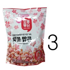 오늘좋은 벚꽃팝콘, 3개, 140g