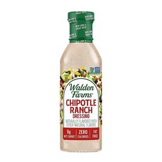Walden Farms Chipotle Ranch Salad Dressing 12 Oz(Pack of 1) Walden Farms 치폴레 랜치 샐러드 드레싱 12온스(1팩), 1개, 355ml