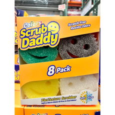 scrub daddy 스크럽 대디 스펀지 variety pack 8ct, 1개, 혼합색상