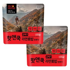 이지밥 핫앤쿡 라면애밥 짬뽕맛, 150g, 2개