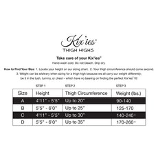 Kixies Kix`ies 여성용 허벅지 높이 스타킹 임산부 란제리 - 임산.. 정품보장