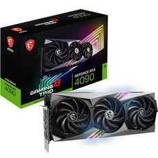 MSI 지포스 RTX 4090 게이밍 X 트리오 D6X 24GB 트라이프로져3