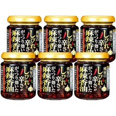 모모야 마라 라유 매운 고추기름 마라맛 기름 105g X 6병