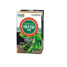 달콤한 베지밀 비 검은콩 두유, 145ml, 24개