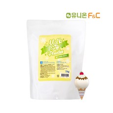 유니온에프앤씨 유니온FNC카페 아이스크림파우더 밀크소프트 1kg 아이스크림믹스, 1개