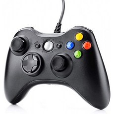 Microsoft Xbox 360 및 Windows PC 용 Enouvos Xbox 360 유선 컨트롤러 USB 컨트롤러 (Windows 10, 단일상품, 단일상품