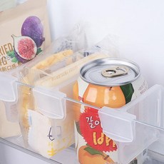 서후네 [4p+4p] 냉장고 칸막이 소품 소스정리 다용도 분리 파티션 클립, 2set-8p