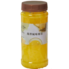 JJ蛋糕烘焙 鳳梨椰果, 550g, 1個, 1個裝