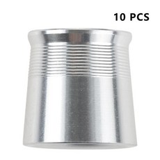 0.355 또는 0.370 팁 언 샤프트 알루미늄 슬리브 페럴 드라이버 샤프트 볼 연결 알루미늄 링에 대 한 10Pcs 골프 클럽 페룰, 7.0.370 Silver