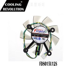 75MM FD8015U12S DC12V 0.5AMP 4PIN 쿨러 팬 (ASUS GTX 560 GTX550Ti HD7850, 상세내용참조