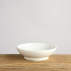 이천도자기 떡살백자 나물기 2호 15.5cm 찬기 그릇 플레이팅식기, 1개, 상세 설명 참조
