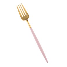큐티폴 고아 핑크 골드 커트러리, 1개