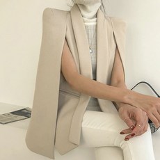 다바걸 테리울케이프자켓