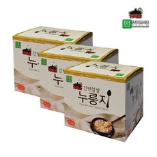 브랜드없음 대한간편찹쌀누룽지 300g(60gx5)x3 60g 15개