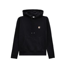 (당일) 24SS 메종키츠네 폭스 헤드 블랙 후드티 LM00702KM0001 P199