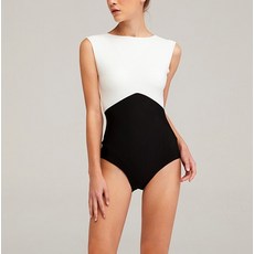 샤배색모노키니