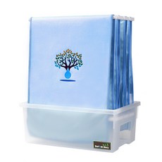 [수리나무 스토리]수리나무 천 가습기 천연 가습기 자연기화 무소음 4L 대용량 신생아 가습기, 4L 블루