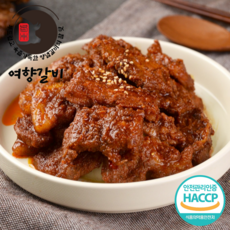 여향갈비 수제돼지 고추장양념구이, 6개, 600g