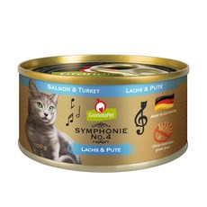 그라나타펫 심포니 No.4 연어와칠면조 100g x 6개입, 6개, 100ml