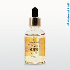 내츄럴랩 순수 비타민C 25% 세럼 잡티케어 광채 기미잡티세럼 미백 항산화 브라이트닝 톤업세럼 에센스 고농축